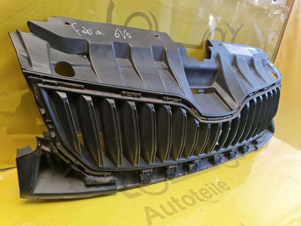 Skoda Fabia 6V Kühlergrill Original 6V0853653 ✅