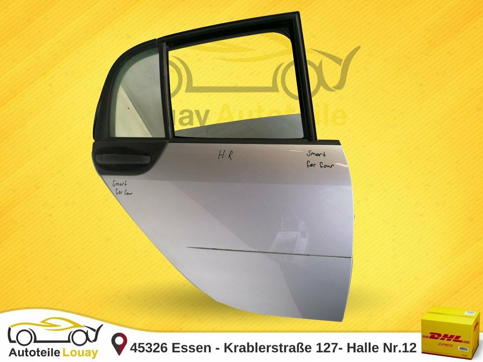 Smart Forfour 454 Tür Komplett Hinten Rechts 5 Türer Original ✅