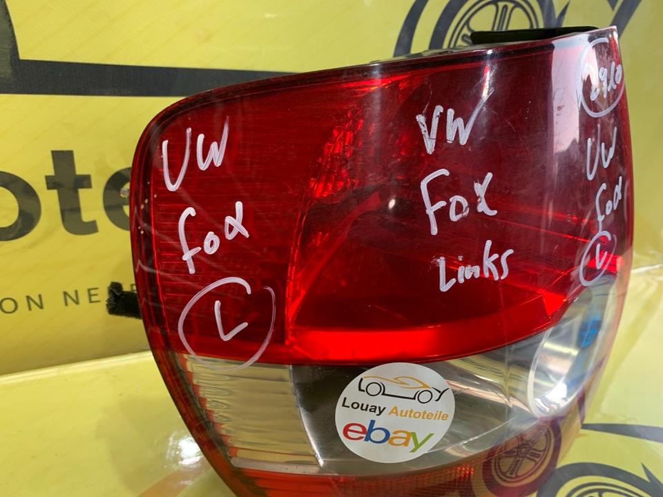 VW Fox Heckleuchte Schlussleuchte Rückleuchte links 6129211